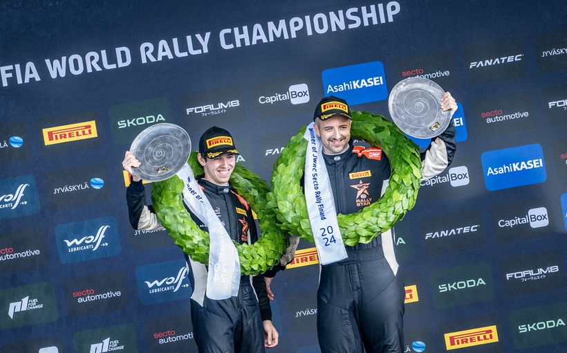 Gill and Brkic Claim JWRC Win in Chaotic Rally Finland