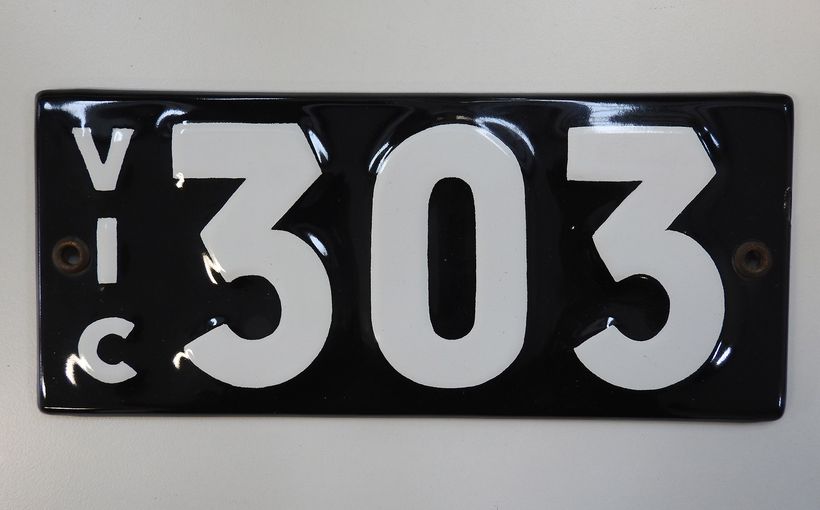 Heritage number plates shine at Shannons Melbourne Spring Sale