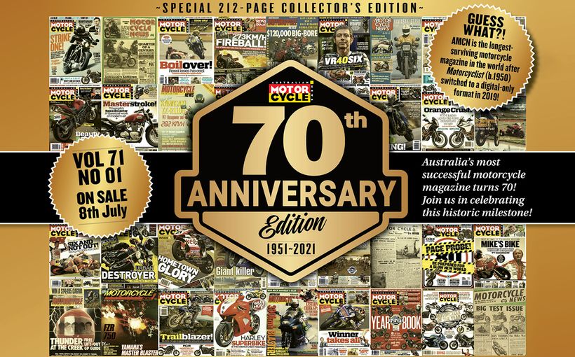 Australian Motorcycle News is Celebrating its 70th Anniversary