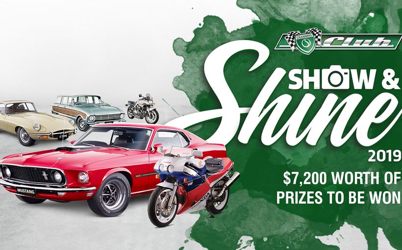 2019 Shannons Club Online Show and Shine Competition - $7,200 worth of prizes to be won!