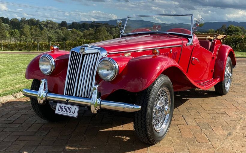 Melanie and Martin Campbell’s Classic Adventure: A Magnificent MG TF
