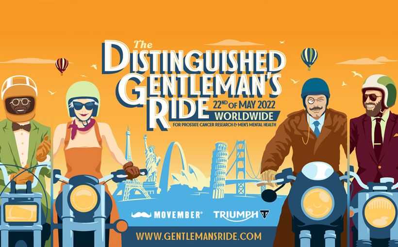 Register Now For The Distinguished Gentleman’s Ride 2022 and Ride Together For Men’s Health