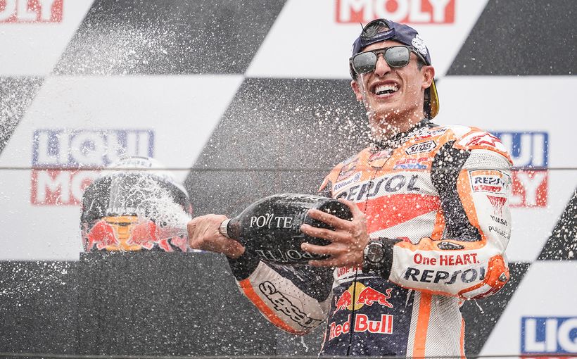 Marc Marquez Crowned The King Of The Sachsenring In 2021!