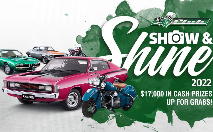 2022 Shannons Club Online Show & Shine Competition