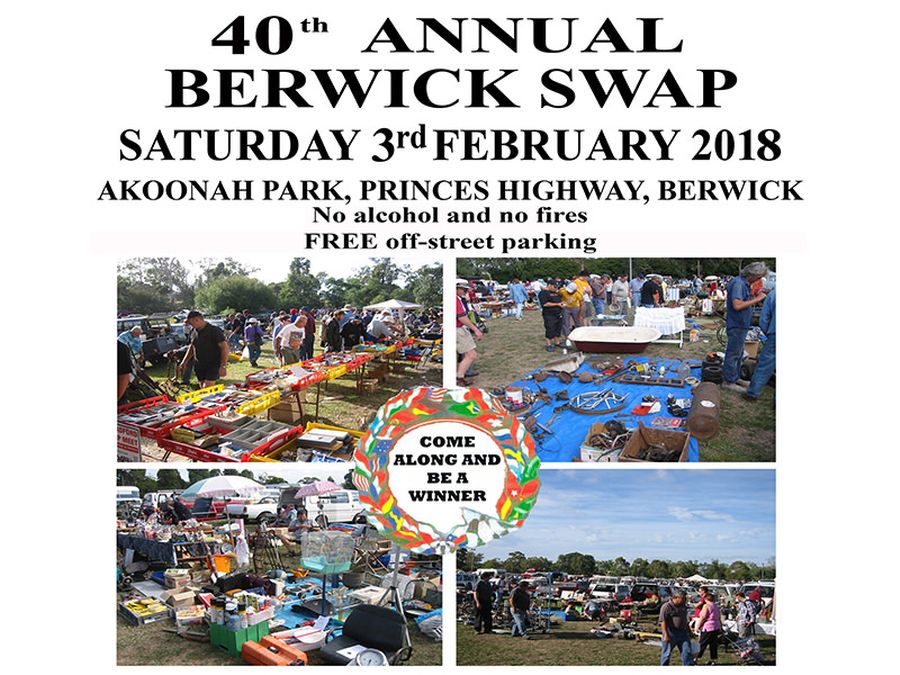 BERWICK SWAP MEET - Shannons Club